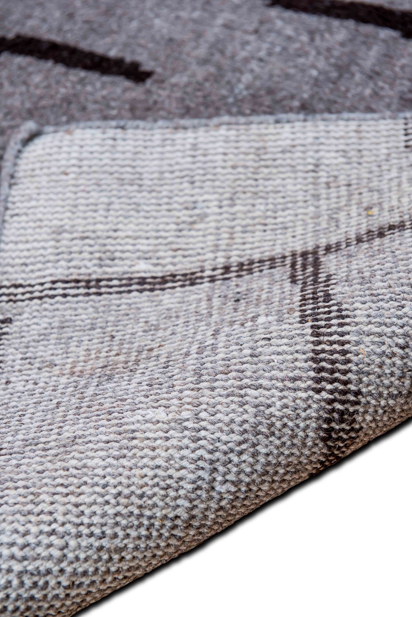 Feizy – Barbary (9' 9" ft x 7' 9" ft) – 100% wool – charcoal natural