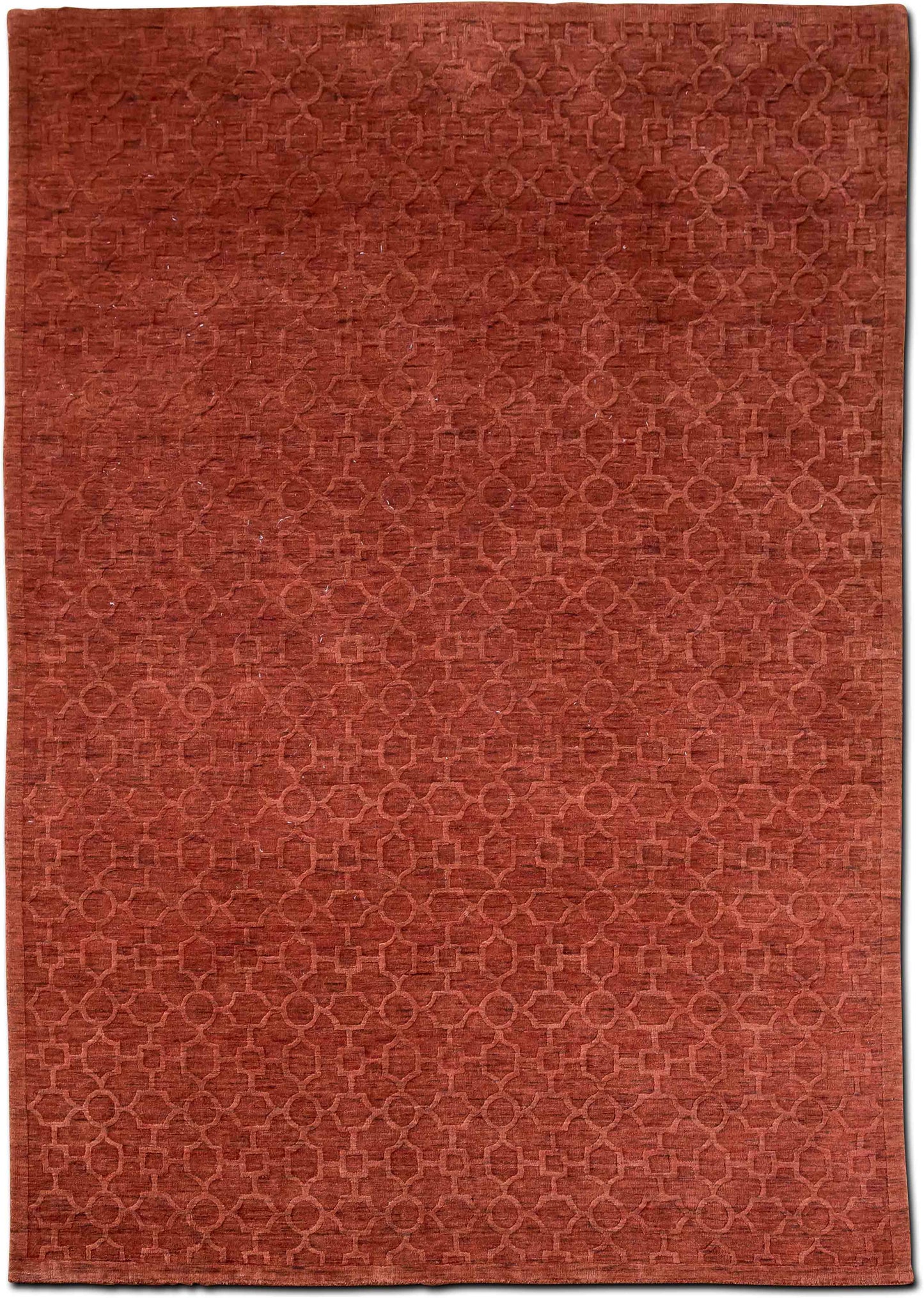 Aladdin – Fields Cinnamon 10 ft x 7 ft – wool or silk – brown cinnamon