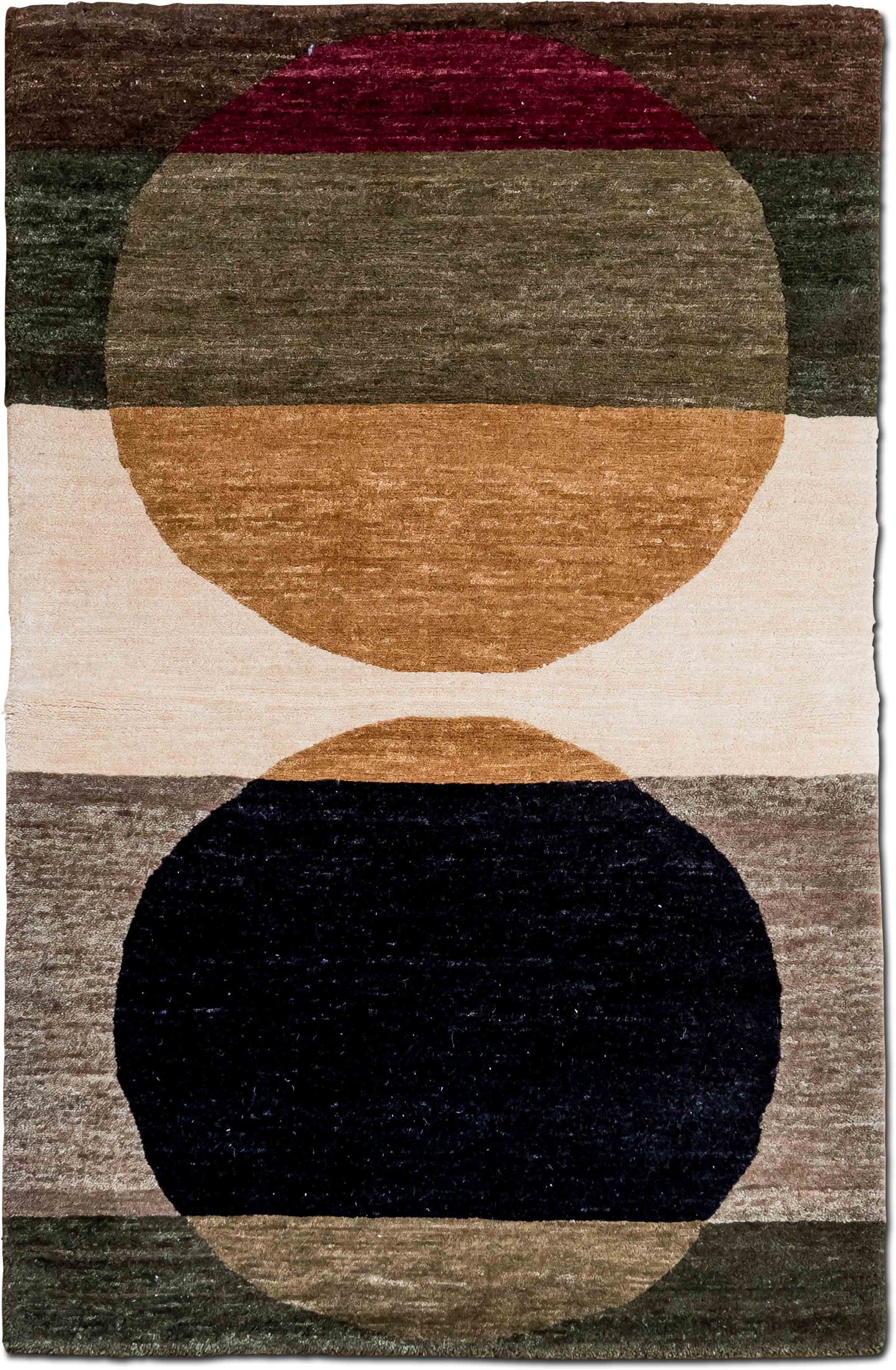 Tufenkian Earth eclipse– 5 ft x 3 ft – 100% wool – earth tones