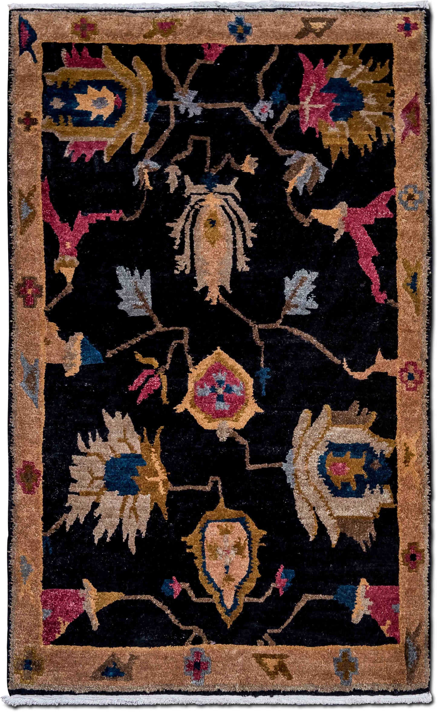 Tufenkian – 5 ft x 3 ft – 100% wool – black