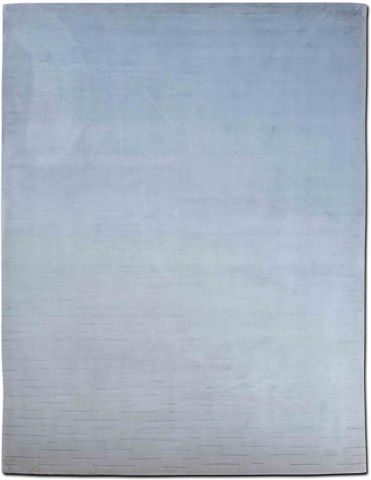 Minimal wash–  10 ft x 8 ft – wool or silk – grey, green and taupe