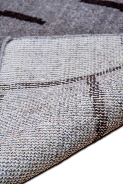 Feizy – Barbary (9' 9" ft x 7' 9" ft) – 100% wool – charcoal natural