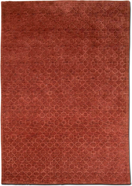 Aladdin – Fields Cinnamon 10 ft x 7 ft – wool or silk – brown cinnamon