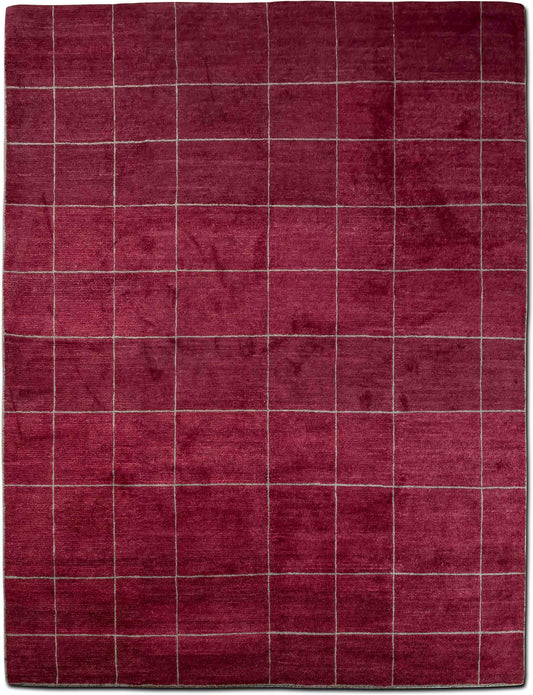 Tufenkian – Nepal 10 ft x 8'1" ft – 100% wool – mahogany, beige/gold