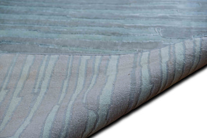 Surya –  8 ft x 5 ft – 100% wool – grey green