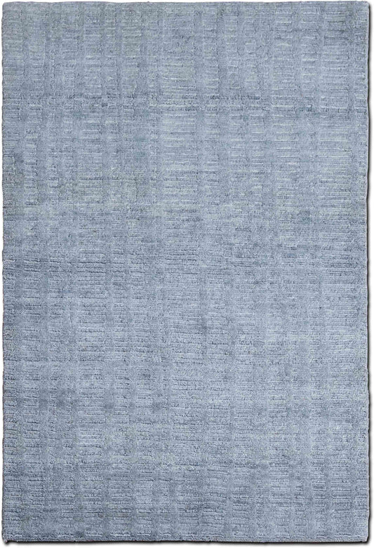 Tufenkian – Pewter 5 ft x 3 ft – wool or silk – blue, grey and green