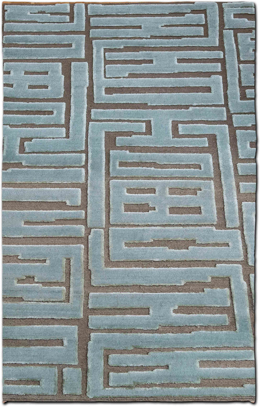 Tufenkian – Herb 5 ft x 3 ft – 100% wool – green, brown , light