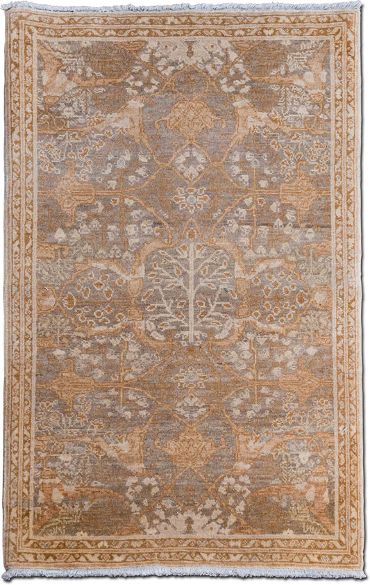 Tufenkian – Sunstruck Sheared 5 ft x 3 ft – 100% wool – golden browns and beiges