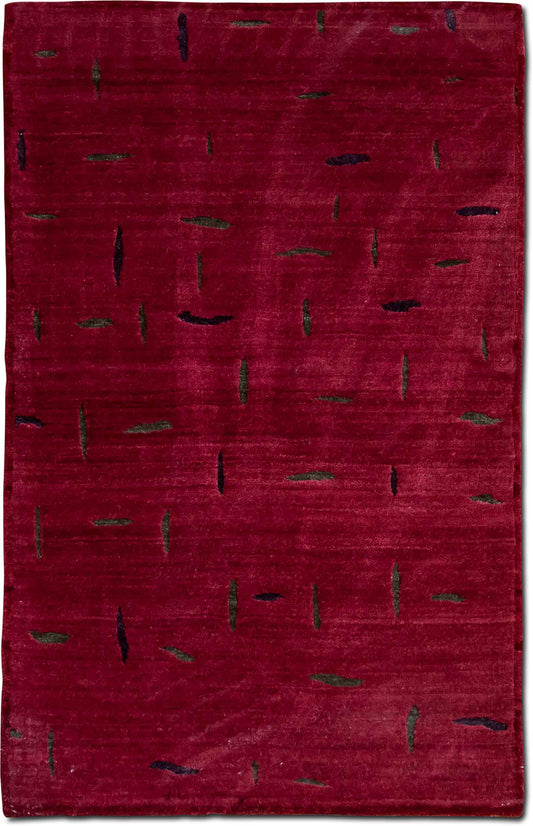 Tufenkian – Lipstick 5 ft x 3 ft – 100% wool – reds