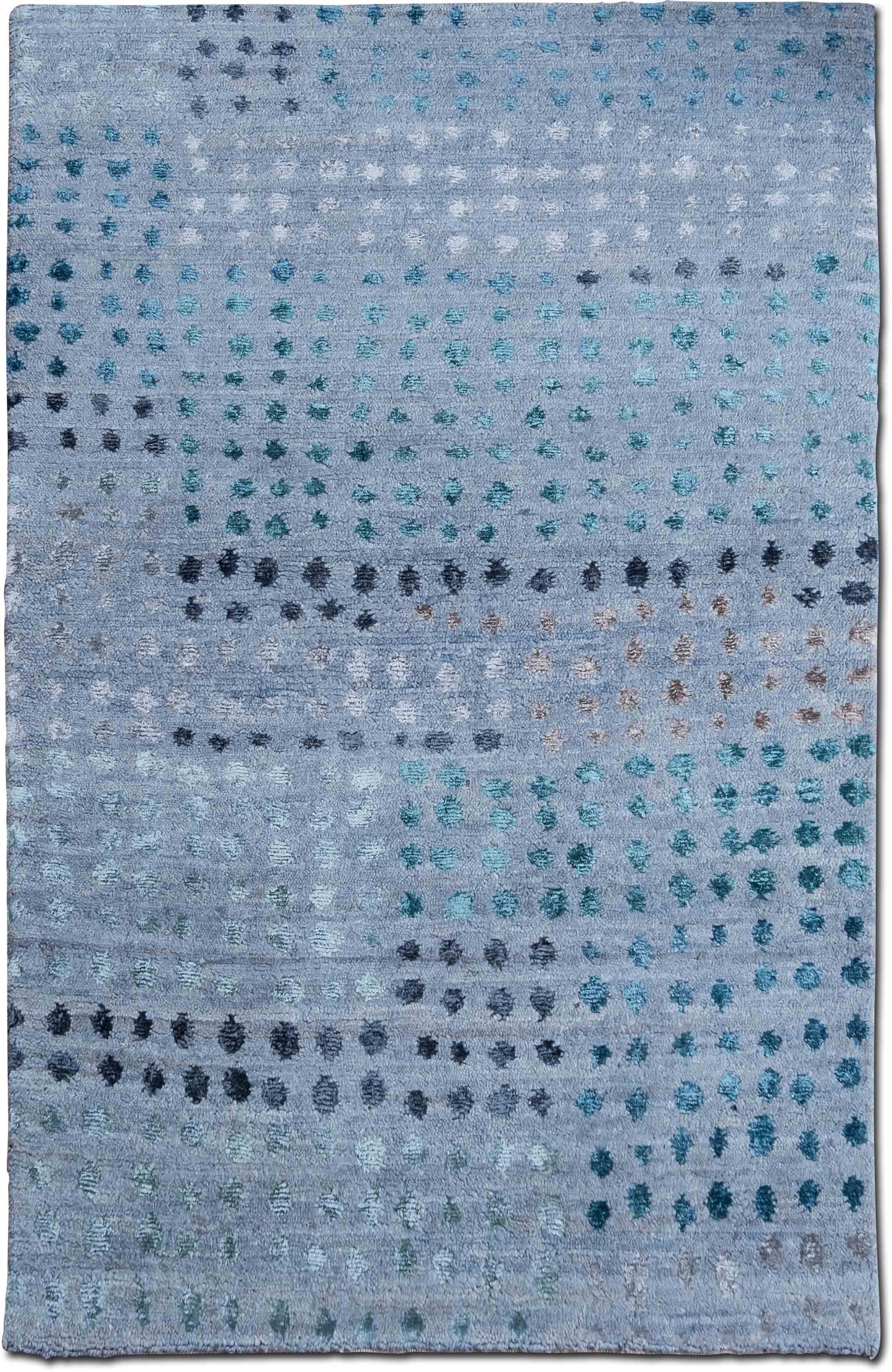 Tufenkian – Ocean Grey 5 ft x 3 ft – 100% wool – blue grey