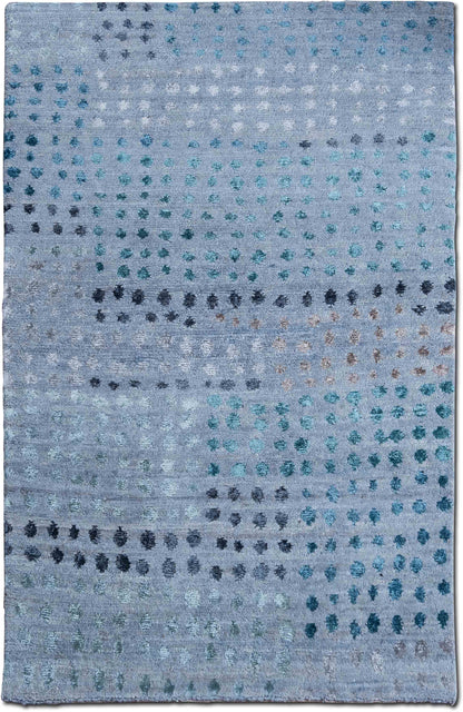 Tufenkian – Ocean Grey 5 ft x 3 ft – 100% wool – blue grey