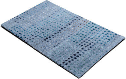 Tufenkian – Ocean Grey 5 ft x 3 ft – 100% wool – blue grey