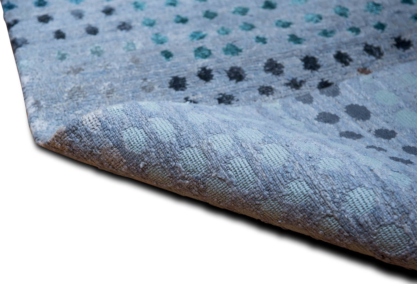 Tufenkian – Ocean Grey 5 ft x 3 ft – 100% wool – blue grey