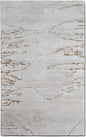 Tufenkian  here & there glacier #1 –  5 ft x 3 ft – 100% wool – cream brown