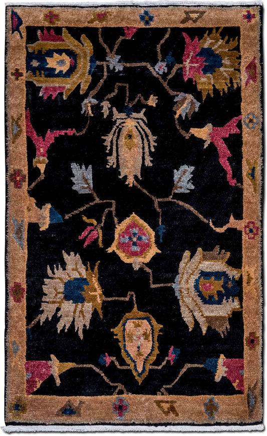 Tufenkian –  5 ft x 3 ft – 100% wool – black
