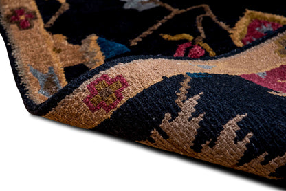 Tufenkian –  5 ft x 3 ft – 100% wool – black